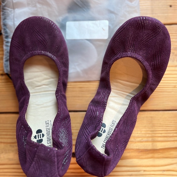 Storehouse Flats - Salvia Dorrii Suede - Picture 1 of 4